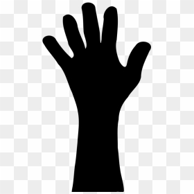 Hand Clip Art - Raised Hand Clipart, HD Png Download - hand clipart png