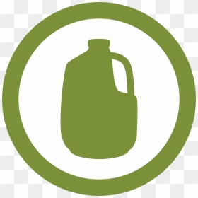 Milk Jug Clipart Plastic Container - Logo Linterna Verde Png, Transparent Png - milk jug png