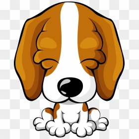 Beagle Clipart Pup - Basset Hound Cartoon Png, Transparent Png - cute puppy png