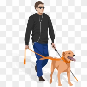 Man Walking Dog Png, Transparent Png - people walking dog png