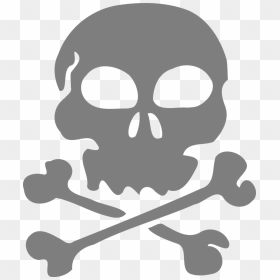 Skull With Bones Transparent , Png Download - Pirate Bones No Background, Png Download - skull and bones png