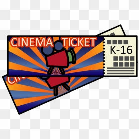 Movie Ticket Clipart - 映画 の 切符 イラスト, HD Png Download - movie ticket png