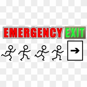 Photo Emergency-exit Png Exit Png - Exit Clipart Gif, Transparent Png - png animated gif