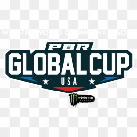 Pbr Global Cup Usa 2020 Presented By Monster Energy - Pbr Global Cup Logo, HD Png Download - global png