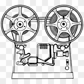 Movie Projector Multimedia Projectors Computer Icons - Film Projector In Clipart, HD Png Download - projector png