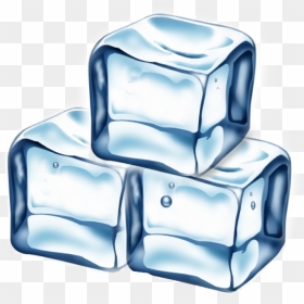 Ice, Illustration, Drawing, Transparent Png Image Clipart - Transparent Png Ice Cube Clipart, Png Download - ice texture png