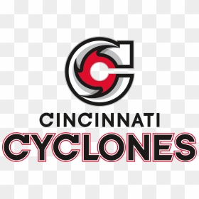Cincinnati Cyclones Vertical Logo Clip Arts - Cincinnati Cyclones Logo, HD Png Download - cincinnati reds logo png