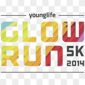 Young Life Glow Run & Wixx After Party - Graphic Design, HD Png Download - thug glasses png