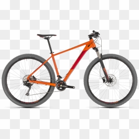 2019 Cube Reaction Pro Hardtail Mountain Bike In Orange - Specialized Epic Comp Evo, HD Png Download - mountain bike png