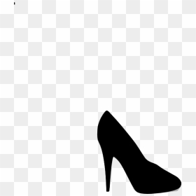 Funky High Heel Png Image Clipart - Black Heel Clip Art, Transparent Png - high heels png