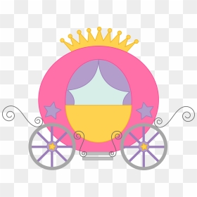 Princess Carriage Clipart, HD Png Download - disney castle silhouette png