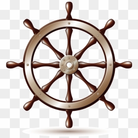 Transparent Ships Wheel Clipart - Transparent Nautical Wheel Png, Png Download - ship wheel png