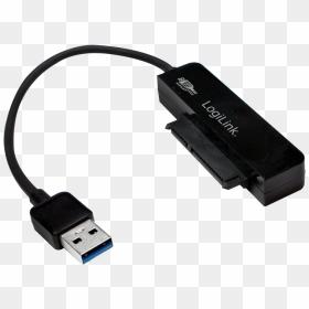 Logilink Adapter Usb 2.0 To Sata, HD Png Download - usb png