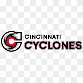 Cincinnati Cyclones Horizontal Logo Clip Arts - Cincinnati Cyclones Logo Png, Transparent Png - cincinnati reds logo png