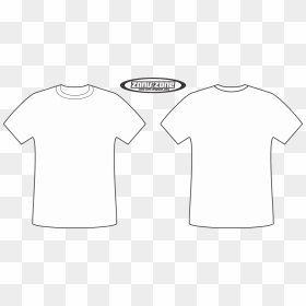 T Shirt Template Png Dltemplates - Polo Shirt Design Template Psd, Transparent Png - white tshirt png