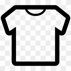 T Shirt Symbol Png, Transparent Png - white tshirt png