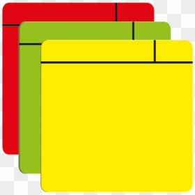 Flexible Vinyl Magnetic Dry Wipe Notes - Red Green Yellow Sticky Notes, HD Png Download - post it notes png