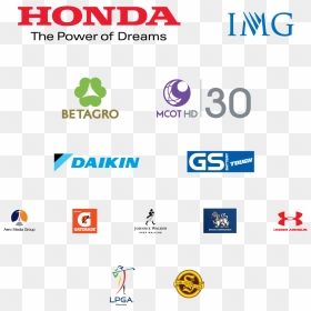Logo-gridline Honda2017 Ad - Honda The Power Of Dreams, HD Png Download - honda png