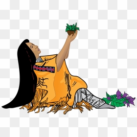 The Plant People - Illustration, HD Png Download - native american png