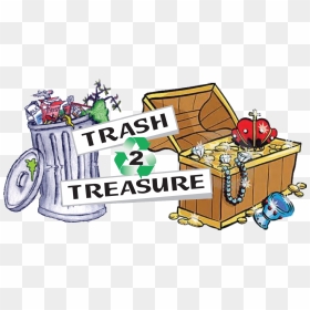 Transparent Yard Sale Png - Trash To Treasure Clipart, Png Download - yard sale png