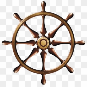 Ships Wheel Helmsman Clip Art - Ship Wheel Transparent Png, Png Download - ship wheel png