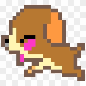 Emoji Minecraft Pixel Art, HD Png Download - cute puppy png
