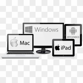 Com On Ipad, Tablets, Pc, Mac, And Android Through - Pc & Mac Laptop, HD Png Download - mac laptop png