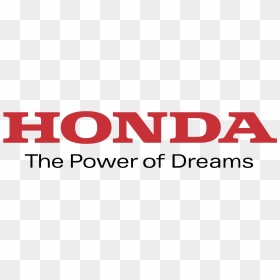Honda The Power Of Dreams Logo Png, Transparent Png - honda png