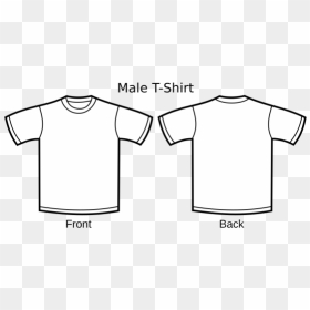 Brown T-shirt Template Png Icons - T Shirt Template, Transparent Png - white tshirt png