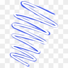 #overlay #squiggle #swirl #swirly #glow #neon - Picsart Neon Ring Png, Transparent Png - squiggle png