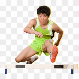 100 Metres Hurdles, HD Png Download - track and field png