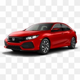 2019 Honda Civic Hb Red - Red Civic Ex 2018, HD Png Download - honda png