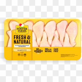 Fresh & Natural Chicken Drumsticks Value Pack - Foster Farms Chicken Legs, HD Png Download - chicken leg png