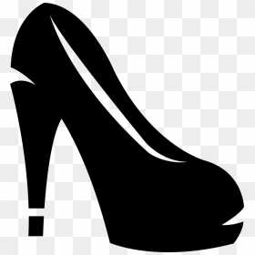 Feminine Heel Shoe Png - Women Shoes Png Icon, Transparent Png - high heels png