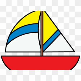Yacht Clipart Colorful Boat - Transparent Background Boat Clipart, HD Png Download - row boat png