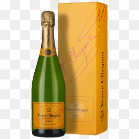 Champagne Veuve Clicquot Yellow Label Brut Nv - Champagne, HD Png Download - champagne popping png