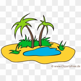Palme Bilder Clipart 6 By Samantha - Oasis Clipart Png, Transparent Png - realistic blood drip png