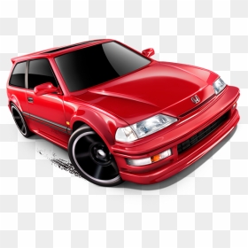 Logo Hot Wheels Honda Civic Ef, HD Png Download - honda png
