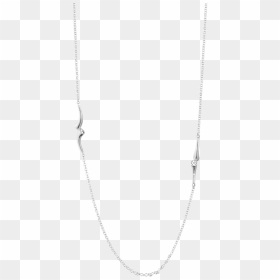 Magic Necklace - Georg Jensen Magic Necklace In White Gold, HD Png Download - necklace chain png