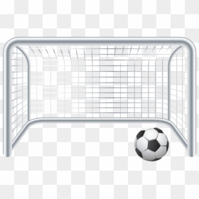 Free Png Download Soccer Ball And Goal Gate Png Images - Soccer Goal Clipart Png, Transparent Png - soccer goal png