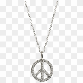 Ileana Makri Peace Necklace, HD Png Download - necklace chain png