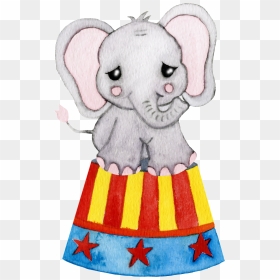 Hand Painted Baby Elephant Png Transparent - Portable Network Graphics, Png Download - baby elephant png