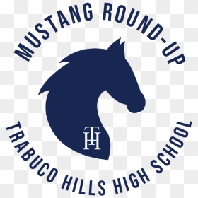 Round Up Logo Blue-01 - Stallion, HD Png Download - track and field png