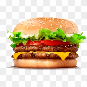 Burger King Double Whopper Jr, HD Png Download - burger king png