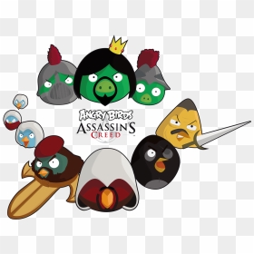 Angry Birds Assassin"s Creed , Png Download, Transparent Png - assassins creed png