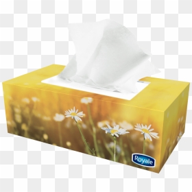Royale Tissue Box , Png Download - Facial Tissue, Transparent Png - tissue box png