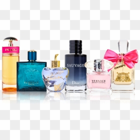 Collection Of Fragrance Bottles - Perfume Png, Transparent Png - perfume png