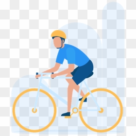 Road Bicycle, HD Png Download - mountain bike png