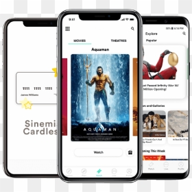 Iphone, HD Png Download - movie ticket png