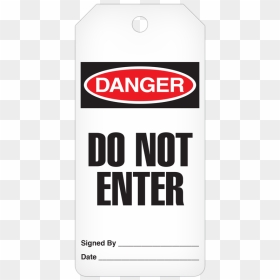 Danger, HD Png Download - do not enter png